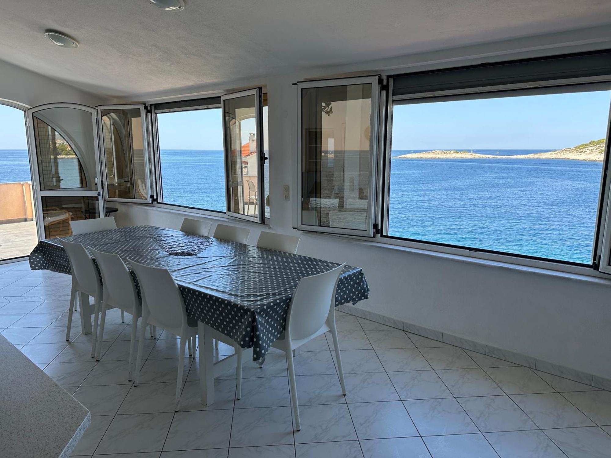 Direkt Am Meer-Apartments Puntaplanka Rogoznica  Eksteriør billede