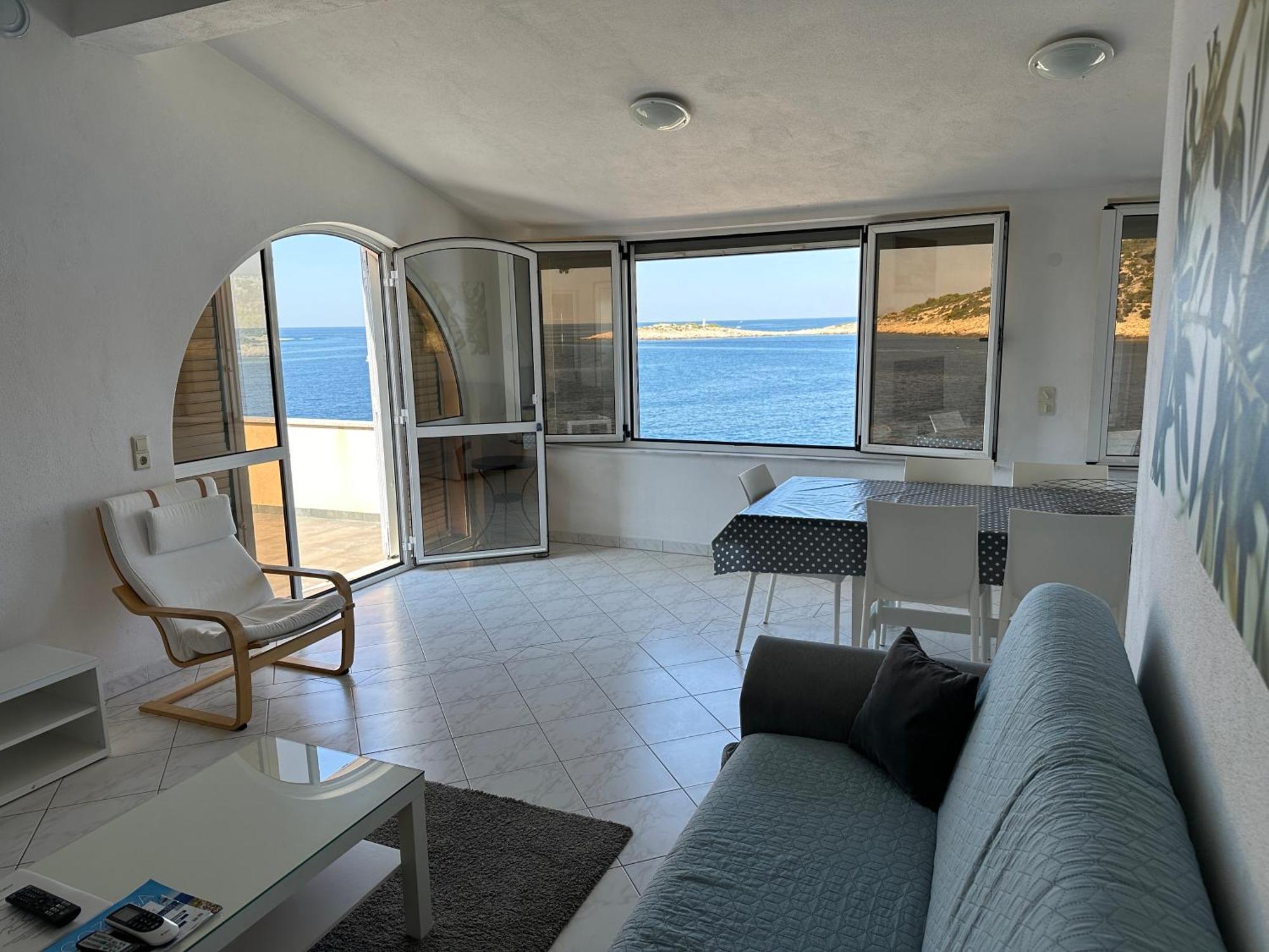 Direkt Am Meer-Apartments Puntaplanka Rogoznica  Eksteriør billede